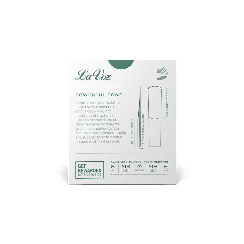 La Voz Alto Sax Reeds - Reeds For Less