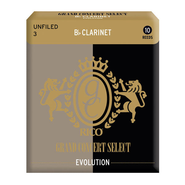 Rico Grand Concert Select, Evolution - Bb Clarinet Reeds - Reeds For Less