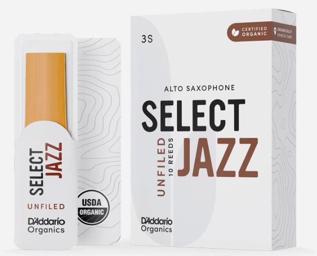 D'Addario Select Jazz, Unfiled - Alto Saxophone Reeds