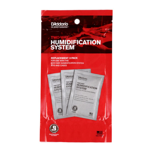 D'addario Humidipak Standard Refill Packette, 3 pack