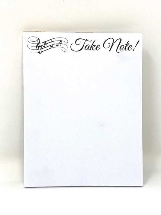 music note pad