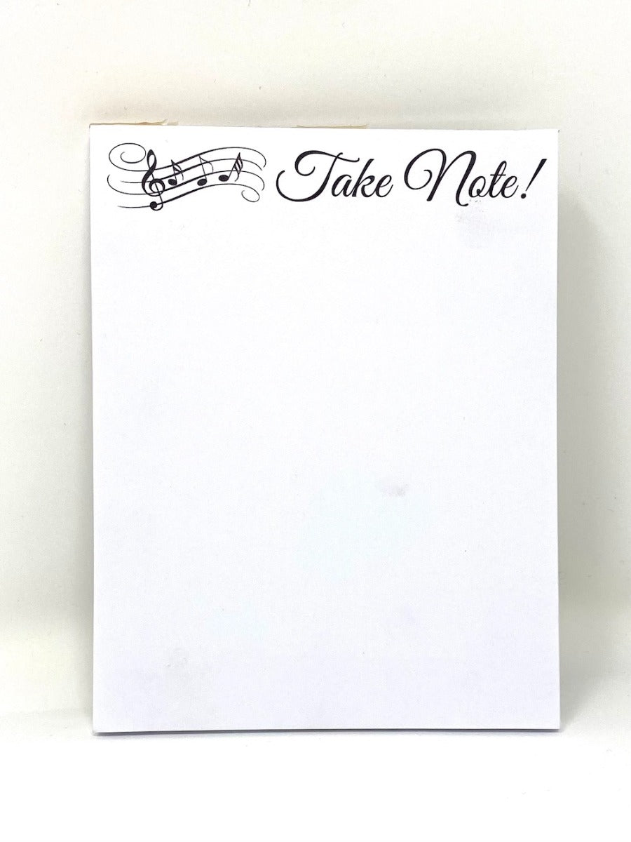 "Take Note!" Music Note Pad Reeds For Less