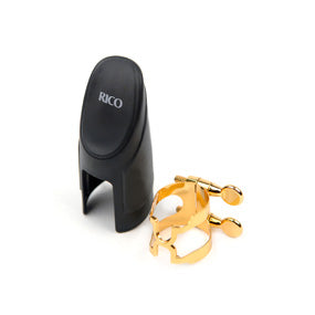 H-Ligature  and Cap for Bb Clarinet - Gold