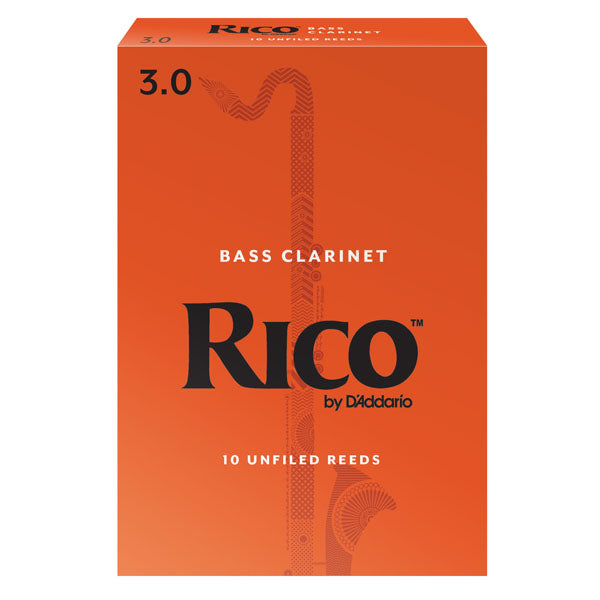 Rico Bass Clarinet Reeds 10-Pack REA1030
