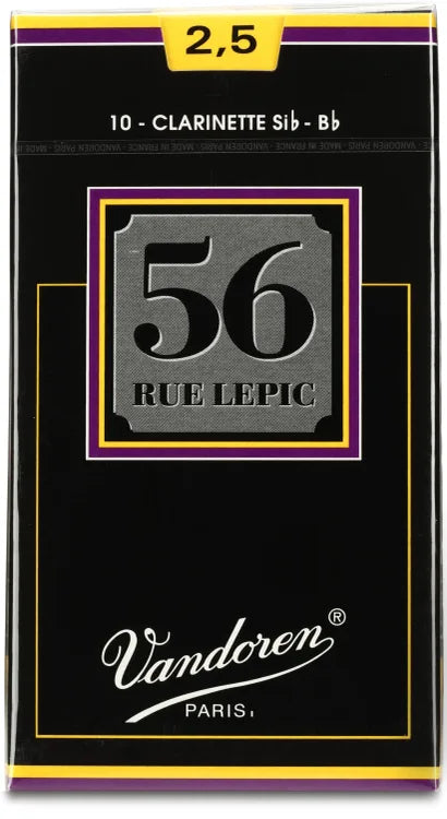 Vandoren 56 Rue Lepic Bb Clarinet Reeds