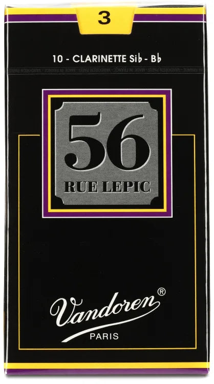 Vandoren 56 Rue Lepic Bb Clarinet Reeds