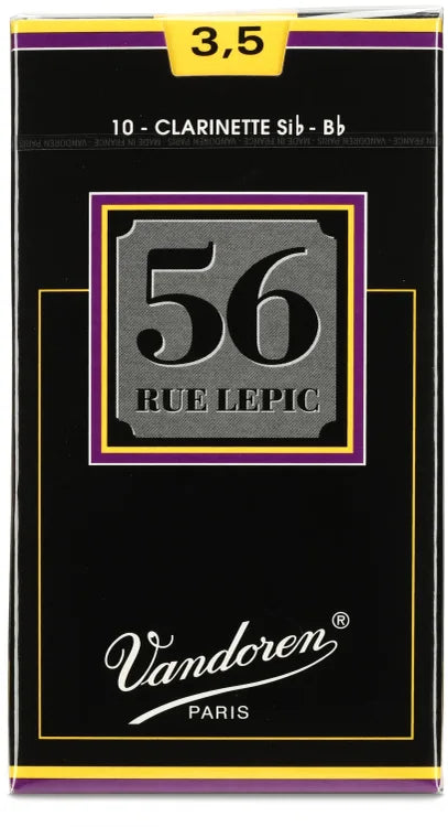 Vandoren 56 Rue Lepic Bb Clarinet Reeds