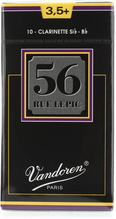 Vandoren 56 Rue Lepic Bb Clarinet Reeds