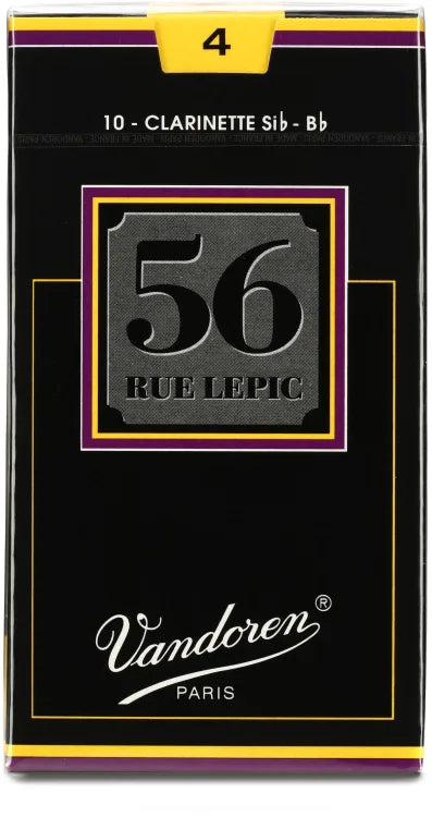 Vandoren 56 Rue Lepic Bb Clarinet Reeds
