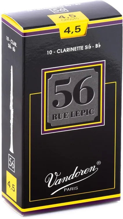 Vandoren 56 Rue Lepic Bb Clarinet Reeds