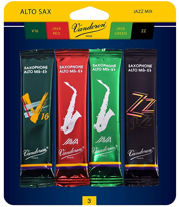 Vandoren Jazz Mix, Alto Saxophone Reeds - Reeds For Less