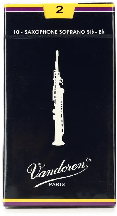 Vandoren Traditional Soprano Saxophone Reeds