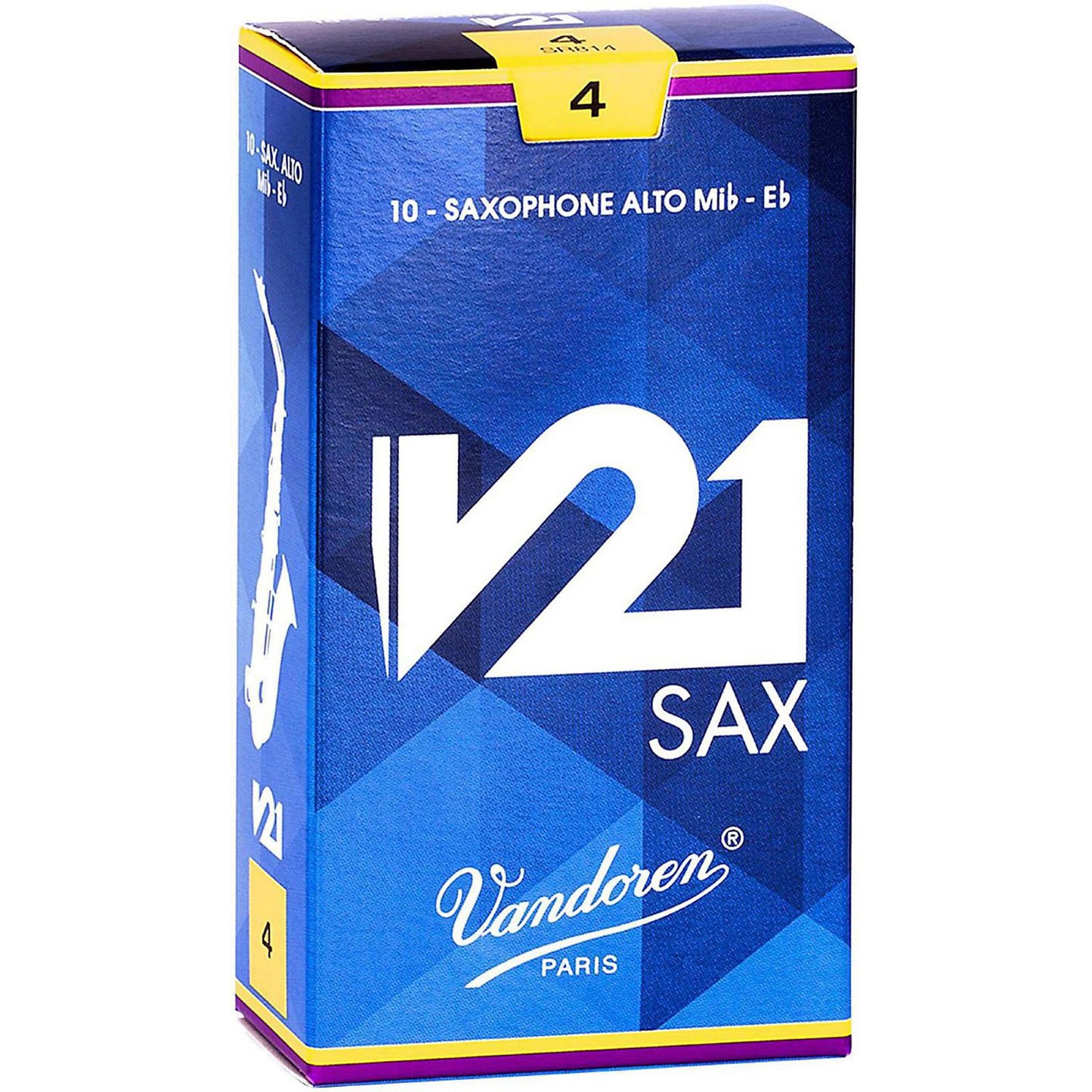 Vandoren V21 Alto Sax Reeds - Box of 10